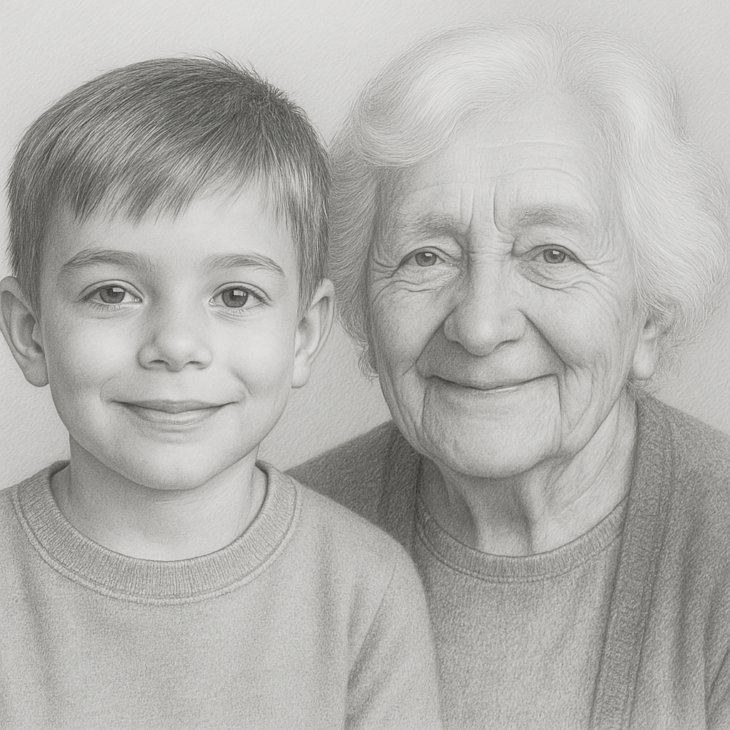 Custom Family Portrait – Turn Your Memories Into Art - CURRENTLY HALF PRICE