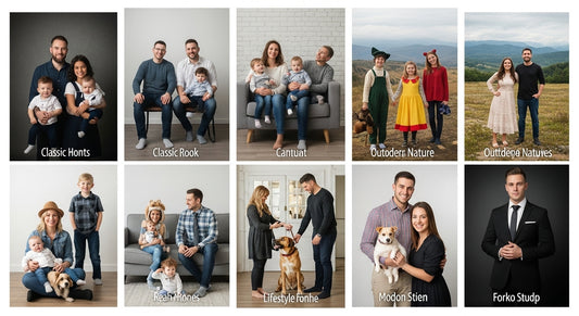 family portraits types