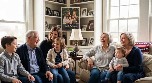 display family portraits