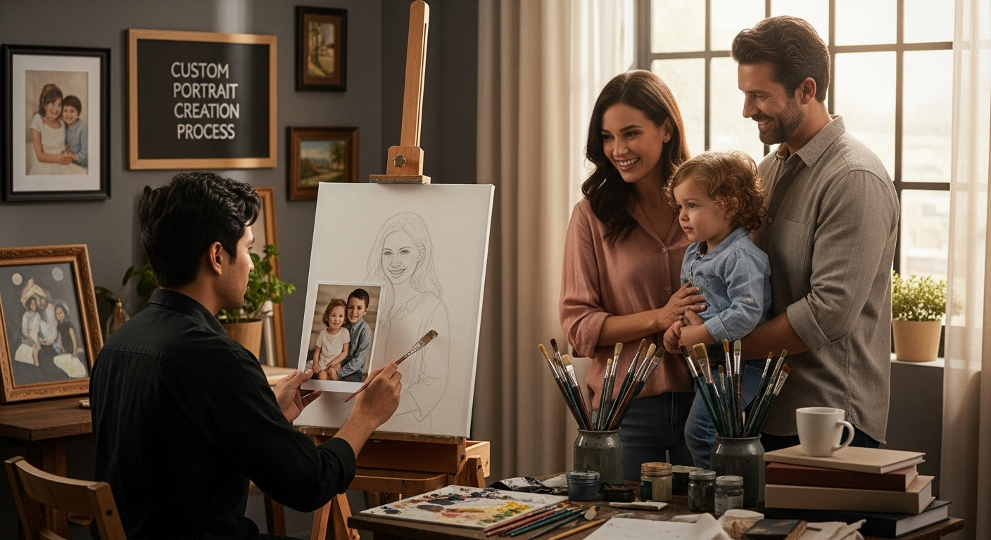 Understanding the Custom Portrait Creation Process – The Family ...