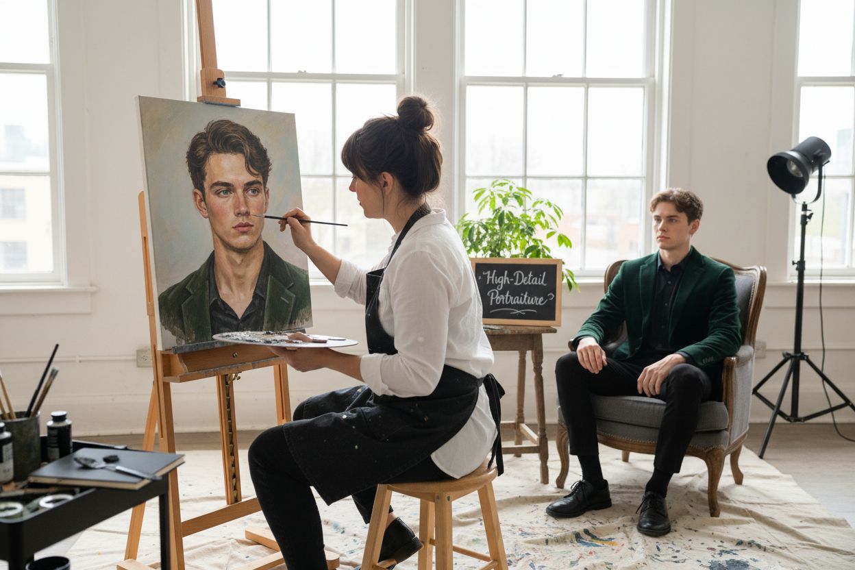 What is High-Detail Portraiture? Understanding Its Artistry – The ...