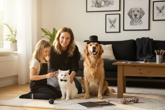 family pet portrait inspiration