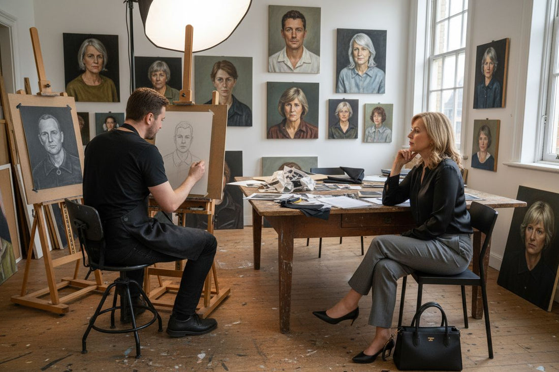 portrait commission studio