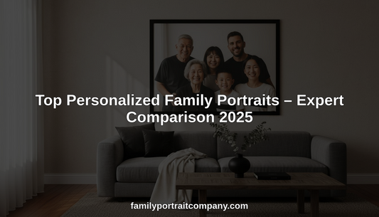 top personalized family portraits hero header image
