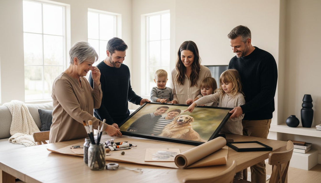 custom portrait gift