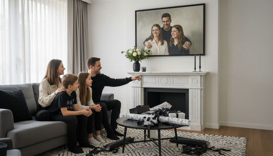 custom portrait gifting