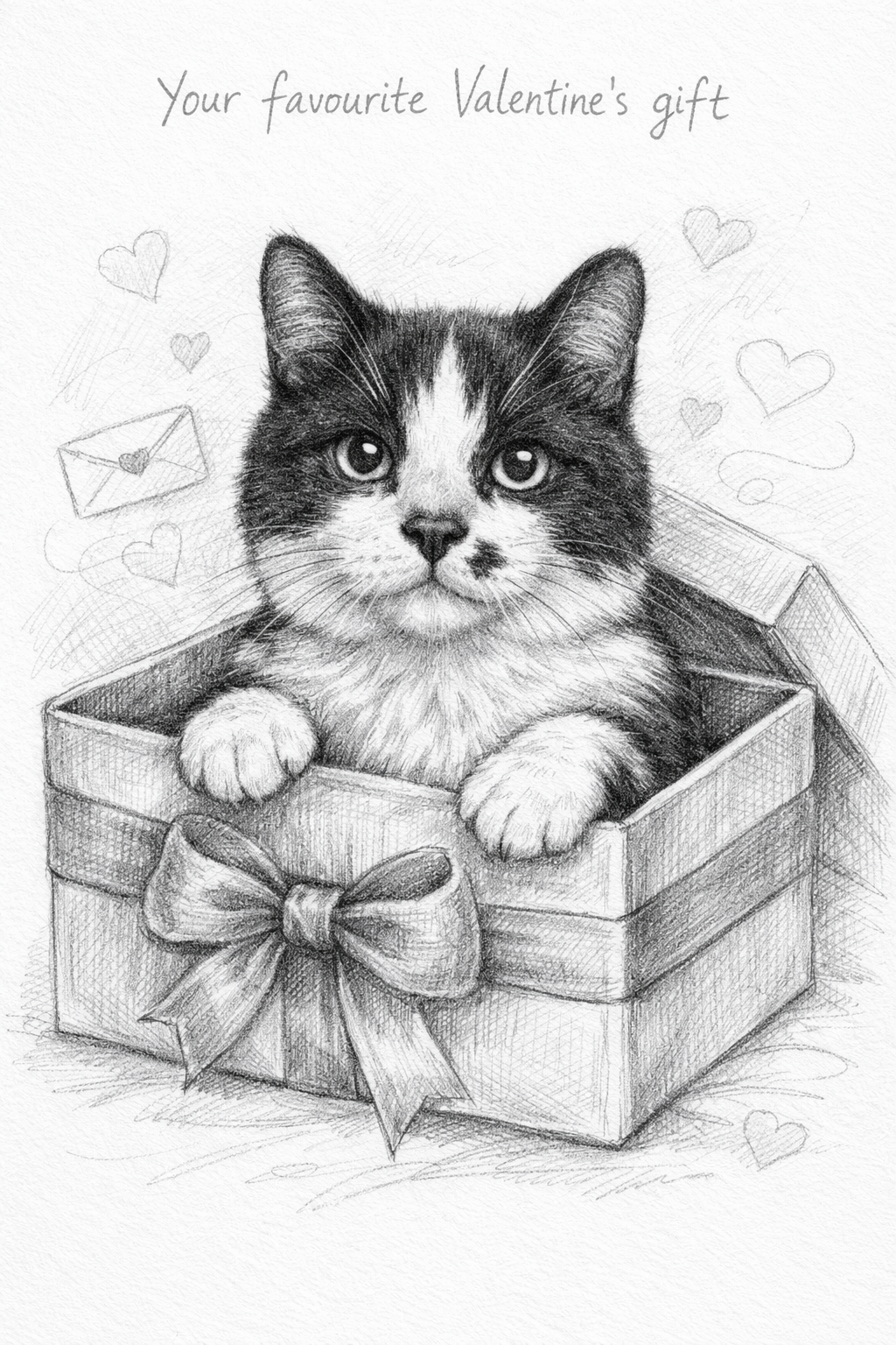 Your favourite valentines gift custom pet portriat