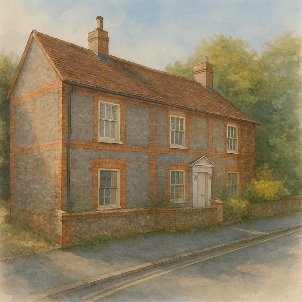 Custom Watercolor House Portrait – Turn Your Home into Art