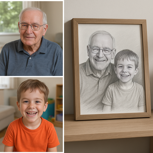 Custom Family Portrait – Turn Your Memories Into Art